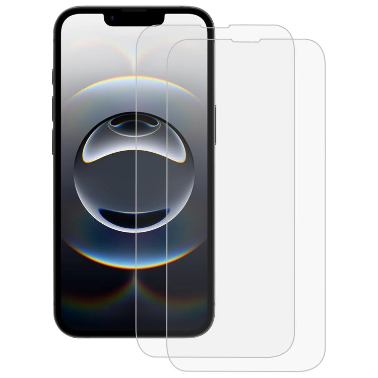 2pcs NKAY 0.26mm 9H 2.5D High Aluminum-silicon Tempered Glass Film, For iPhone 16 Pro Max, For iPhone 16 Pro, For iPhone 16 Plus, For iPhone 16, iPhone 16e, For iPhone 15 Pro Max, For iPhone 15 Pro, For iPhone 15 Plus, For iPhone 15