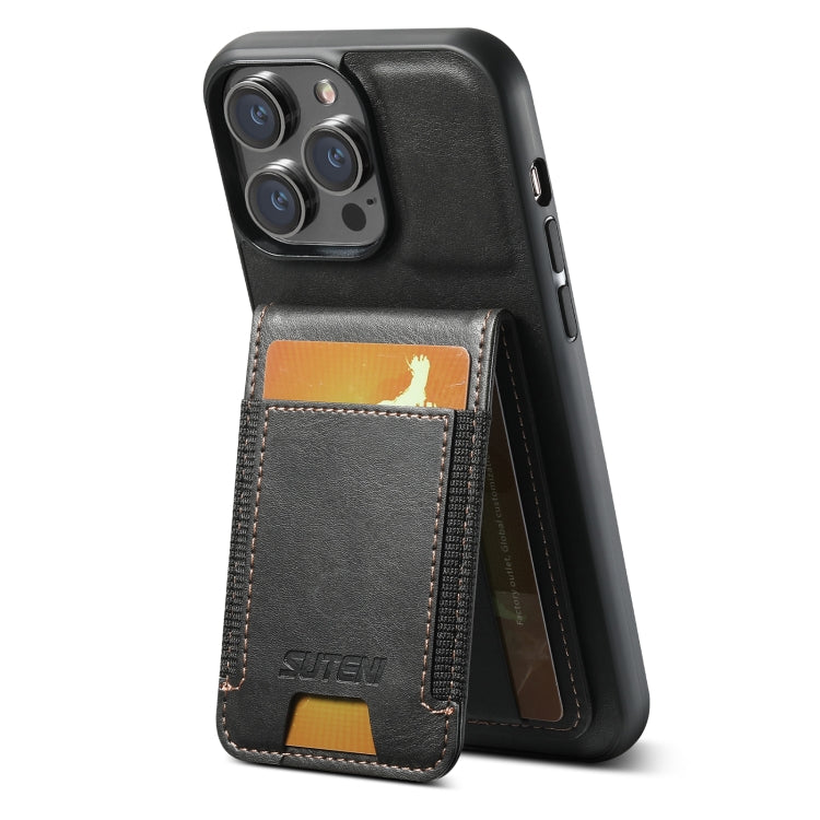 Suteni H03 Oil Wax Leather Wallet Stand Back Phone Case, For iPhone 14 Pro Max, For iPhone 13 Pro Max, For iPhone 13 Pro, For iPhone 13, For iPhone 12 Pro Max, For iPhone 11 Pro Max, For iPhone 11, For iPhone 11 Pro, For iPhone 12 / 12 Pro