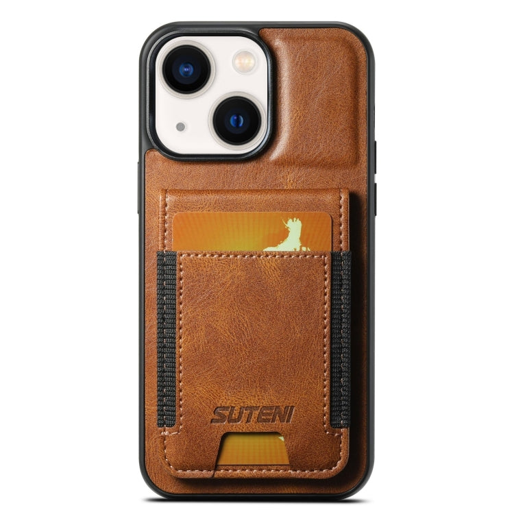 Suteni H03 Oil Wax Leather Wallet Stand Back Phone Case, For iPhone 14 Pro Max, For iPhone 13 Pro Max, For iPhone 13 Pro, For iPhone 13, For iPhone 12 Pro Max, For iPhone 11 Pro Max, For iPhone 11, For iPhone 11 Pro, For iPhone 12 / 12 Pro
