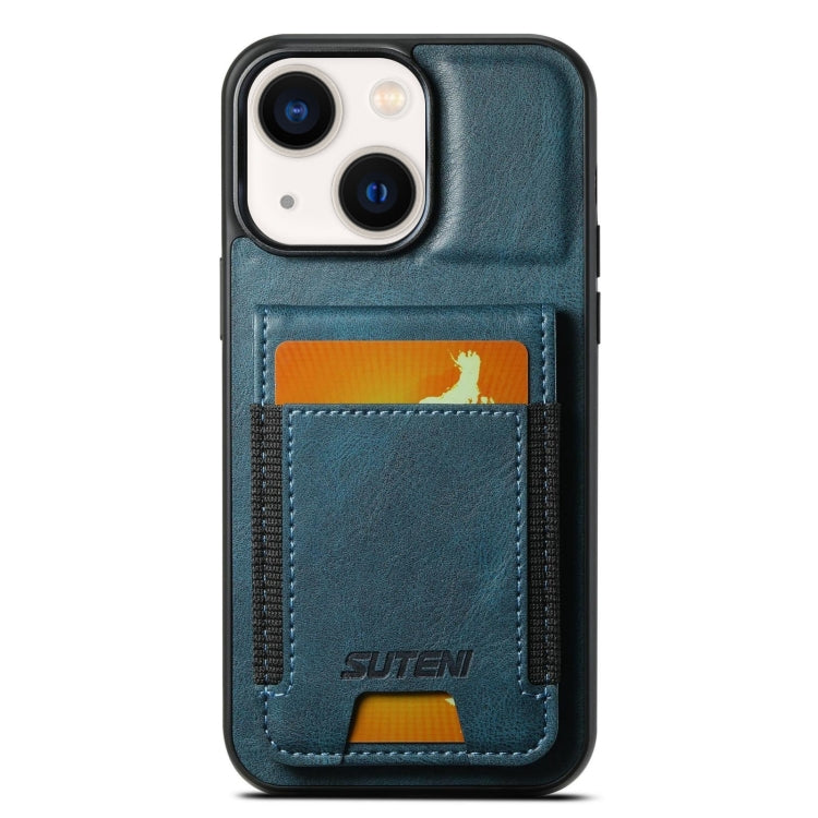 Suteni H03 Oil Wax Leather Wallet Stand Back Phone Case, For iPhone 14 Pro Max, For iPhone 13 Pro Max, For iPhone 13 Pro, For iPhone 13, For iPhone 12 Pro Max, For iPhone 11 Pro Max, For iPhone 11, For iPhone 11 Pro, For iPhone 12 / 12 Pro