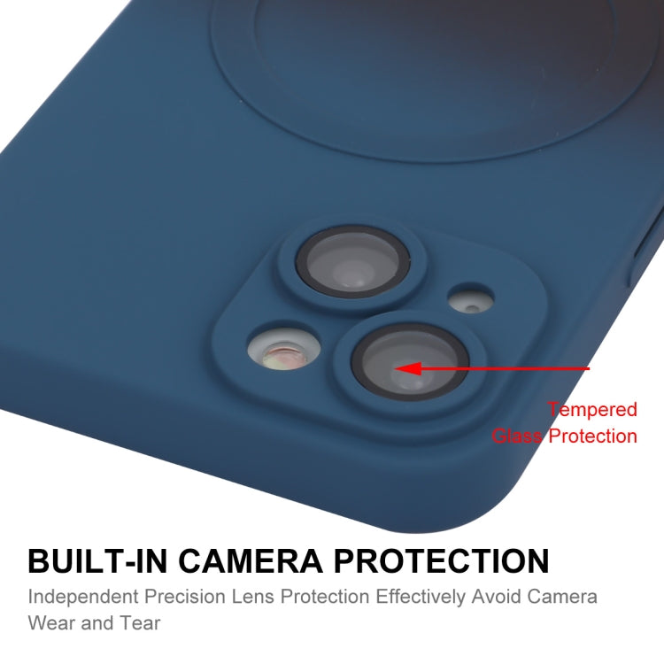 ENKAY Hat-Prince MagSafe Rainbow Gradient Silicone Phone Case with Lens Film, For iPhone 14 Plus, For iPhone 14, For iPhone 14 Pro, For iPhone 14 Pro Max, For iPhone 13 Pro Max, For iPhone 13 Pro, For iPhone 13