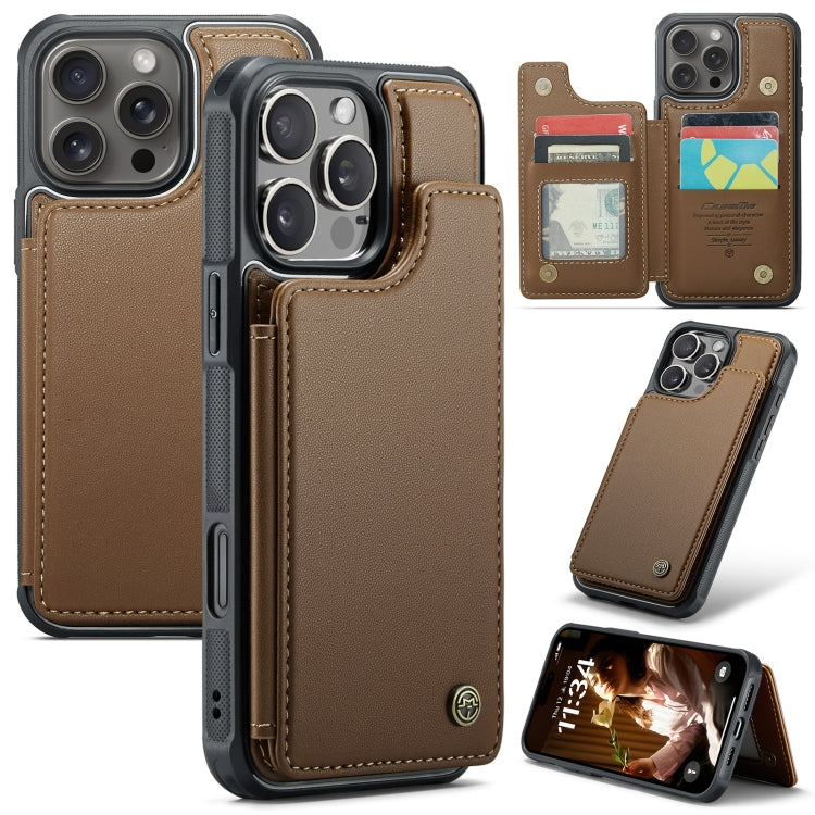 CaseMe C22 Card Slots Holder RFID Anti-theft Phone Case, For iPhone 16e, For iPhone 16 Pro Max, For iPhone 16 Pro, For iPhone 16 Plus, For iPhone 16