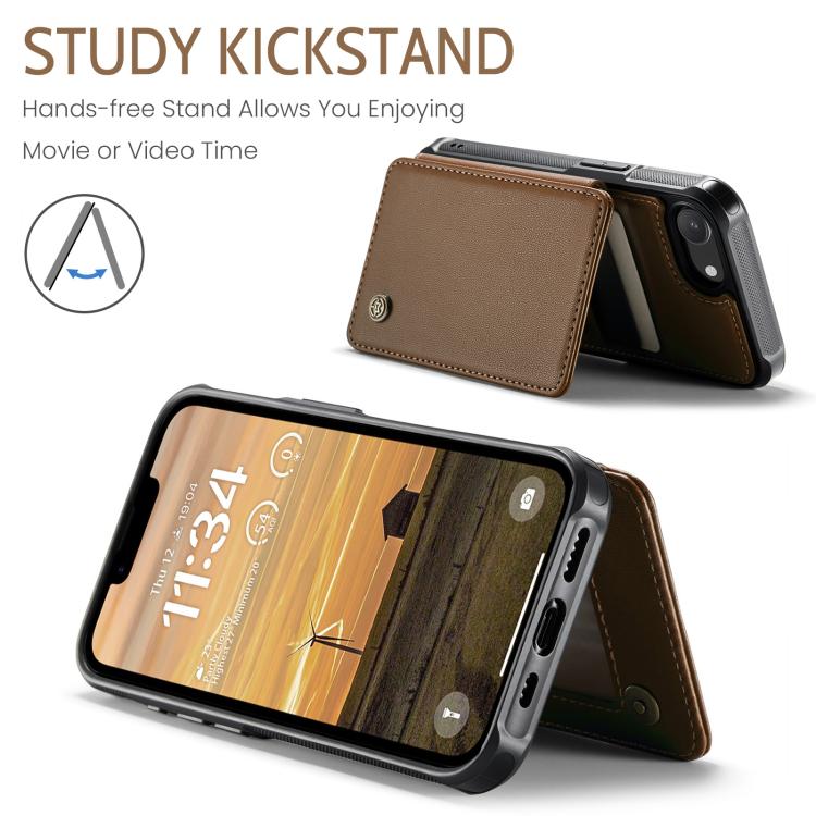 CaseMe C22 Card Slots Holder RFID Anti-theft Phone Case, For iPhone 16e, For iPhone 16 Pro Max, For iPhone 16 Pro, For iPhone 16 Plus, For iPhone 16