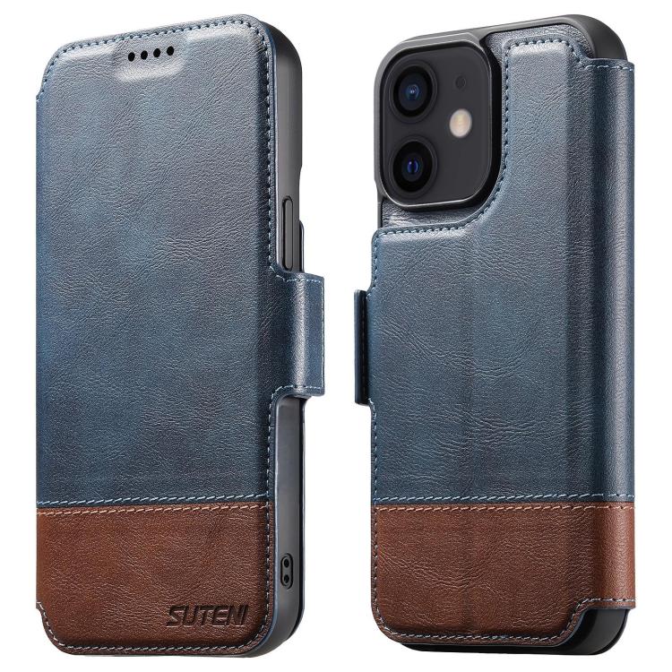 Suteni Q06 2-in-1 Multi-function Detachable Wallet MagSafe Phone Case