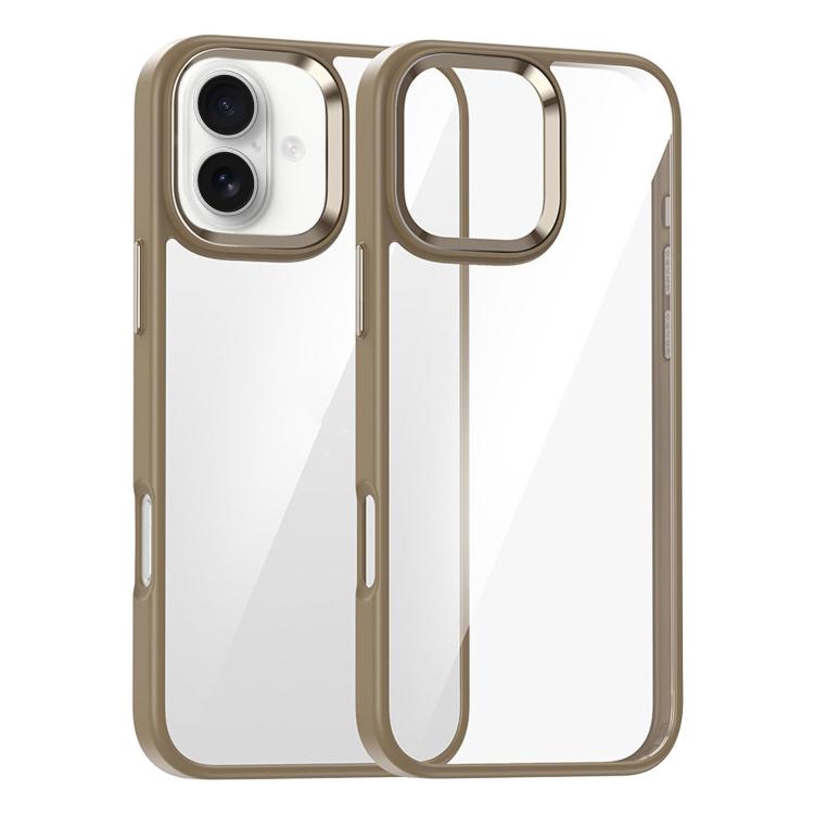 Kalebol Gold Shield PC Hybrid TPU Phone Case, For iPhone 16 Pro Max, For iPhone 16 Pro, For iPhone 16 Plus, For iPhone 16