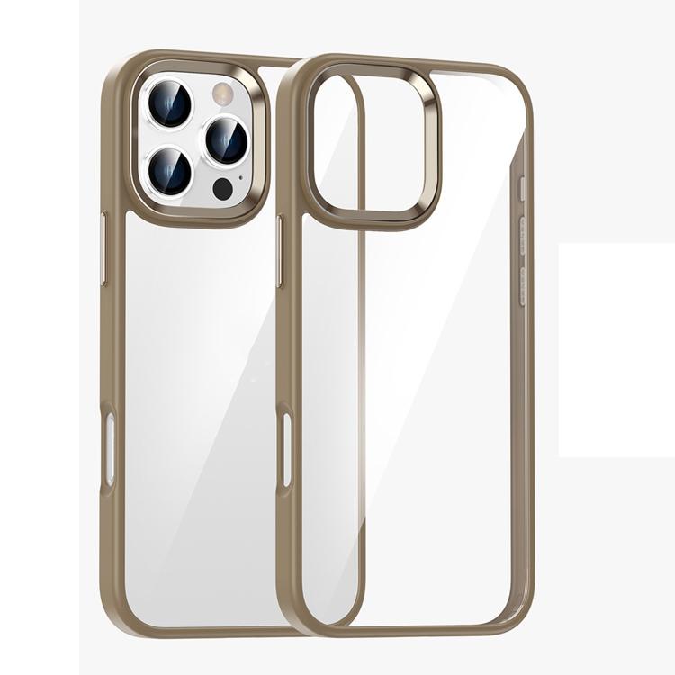 Kalebol Gold Shield PC Hybrid TPU Phone Case, For iPhone 16 Pro Max, For iPhone 16 Pro, For iPhone 16 Plus, For iPhone 16