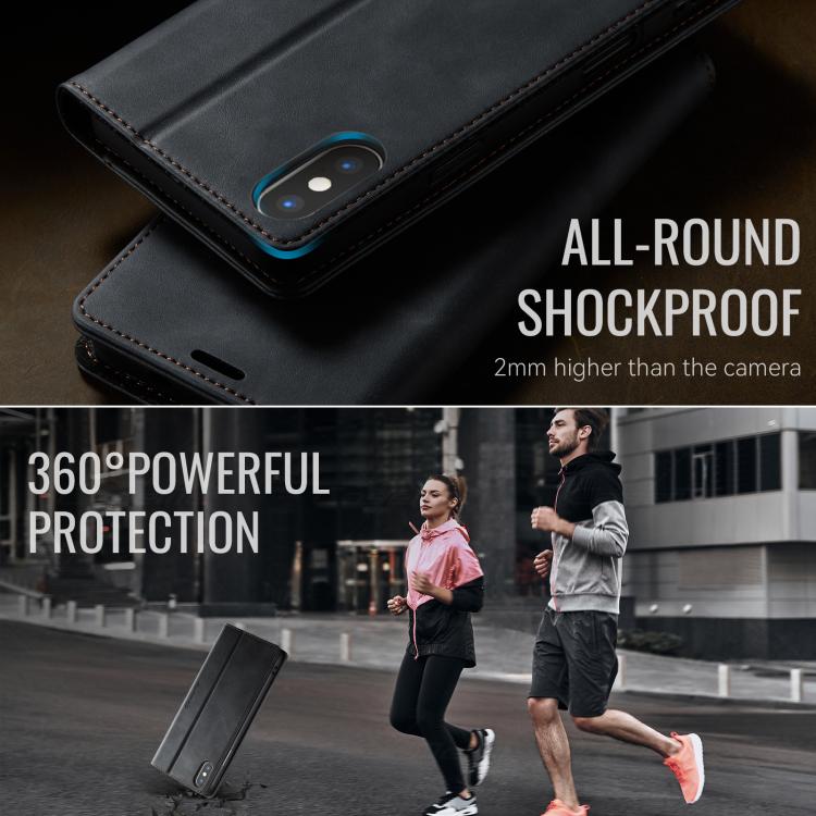 CaseMe 033 Calf Leather Lining Microfibre RFID Blocking Phone Case