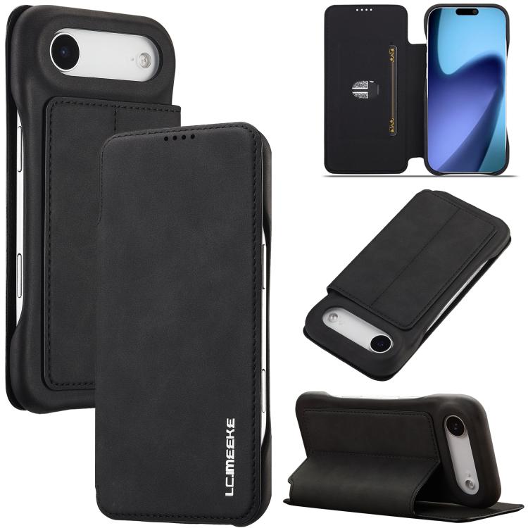 LC.IMEEKE Hon Ancient Series Flip Leather Phone Case, For iPhone 17 Pro Max, For iPhone 17 Pro, For iPhone 17, For iPhone 17 Air, For iPhone 16 Pro Max, For iPhone 16 Pro, For iPhone 16 Plus, For iPhone 16, For iPhone 15 Pro Max