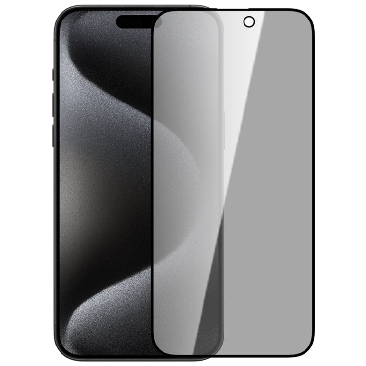 NILLKIN Guardian Full Coverage Privacy Tempered Glass Film, For iPhone 16 Pro Max, For iPhone 16 Pro, For iPhone 16 Plus, For iPhone 16, For iPhone 15 Pro Max, For iPhone 15 Pro, For iPhone 15 Plus, For iPhone 15
