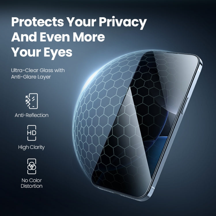 NILLKIN Guardian Full Coverage Privacy Tempered Glass Film, For iPhone 16 Pro Max, For iPhone 16 Pro, For iPhone 16 Plus, For iPhone 16, For iPhone 15 Pro Max, For iPhone 15 Pro, For iPhone 15 Plus, For iPhone 15