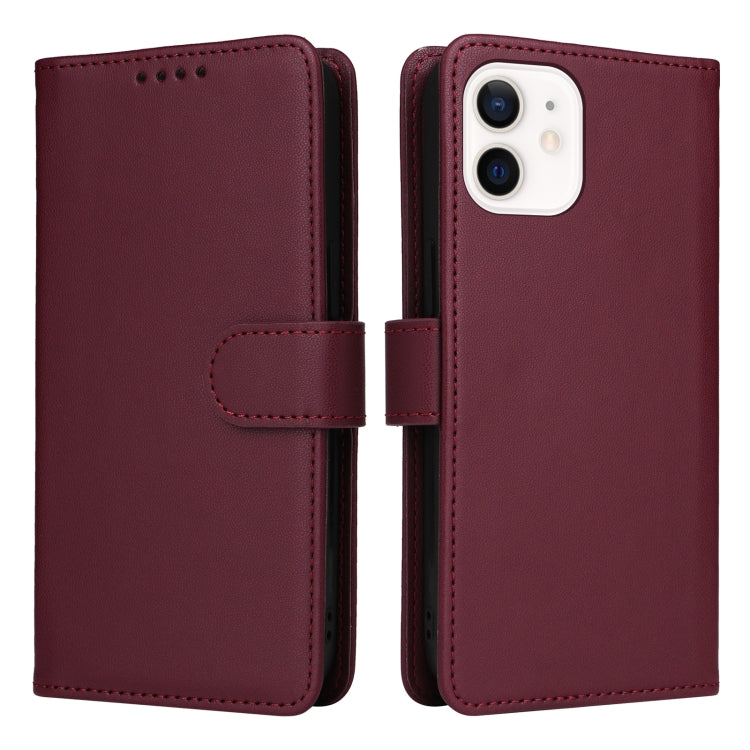 BETOPNICE BN-005 2 in 1 Detachable Imitate Genuine Leather Phone Case, For iPhone 13 Pro, For iPhone 13 mini, For iPhone 12 Pro / 12, For iPhone 12 Pro Max, For iPhone 12 mini, For iPhone 11 Pro Max, For iPhone 11, For iPhone 11 Pro, For iPhone X / XS