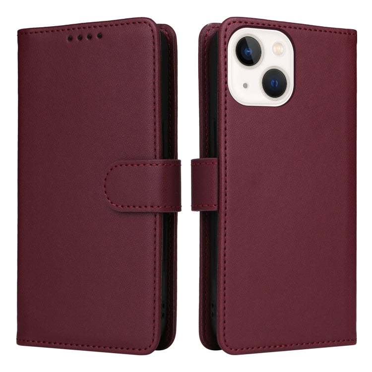 BETOPNICE BN-005 2 in 1 Detachable Imitate Genuine Leather Phone Case, For iPhone 13 Pro, For iPhone 13 mini, For iPhone 12 Pro / 12, For iPhone 12 Pro Max, For iPhone 12 mini, For iPhone 11 Pro Max, For iPhone 11, For iPhone 11 Pro, For iPhone X / XS