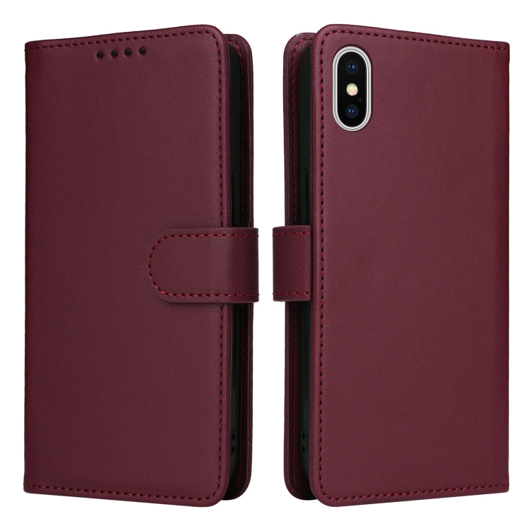 BETOPNICE BN-005 2 in 1 Detachable Imitate Genuine Leather Phone Case, For iPhone 13 Pro, For iPhone 13 mini, For iPhone 12 Pro / 12, For iPhone 12 Pro Max, For iPhone 12 mini, For iPhone 11 Pro Max, For iPhone 11, For iPhone 11 Pro, For iPhone X / XS