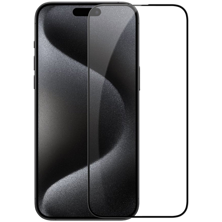 NILLKIN CP+Pro Explosion-proof Tempered Glass Film, For iPhone 16 Pro Max, For iPhone 16 Pro, For iPhone 16 Plus, For iPhone 16, For iPhone 15 Pro Max, For iPhone 15 Pro, For iPhone 15