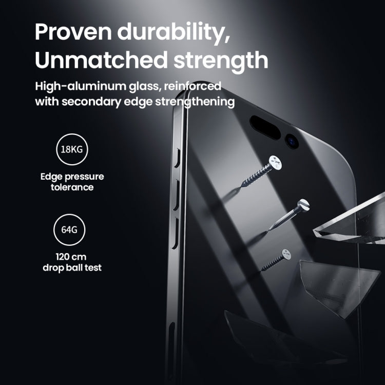 NILLKIN CP+Pro Explosion-proof Tempered Glass Film, For iPhone 16 Pro Max, For iPhone 16 Pro, For iPhone 16 Plus, For iPhone 16, For iPhone 15 Pro Max, For iPhone 15 Pro, For iPhone 15