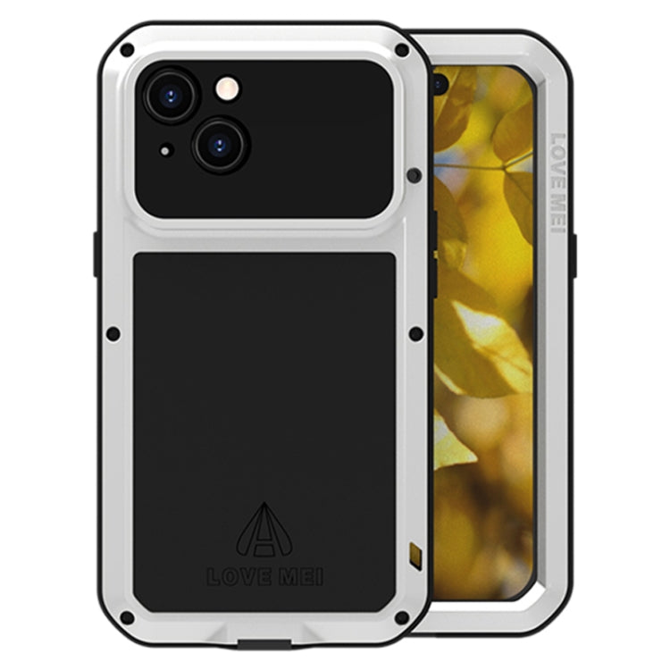 LOVE MEI Metal Shockproof Life Waterproof Dustproof Phone Case, For iPhone 16 Pro Max, For iPhone 16 Pro, For iPhone 16, For iPhone 15 Pro Max, For iPhone 15 Pro, For iPhone 15 Plus, For iPhone 15