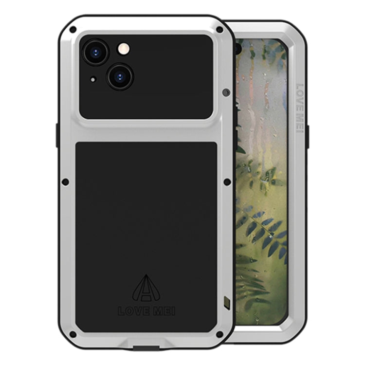 LOVE MEI Metal Shockproof Life Waterproof Dustproof Phone Case, For iPhone 16 Pro Max, For iPhone 16 Pro, For iPhone 16, For iPhone 15 Pro Max, For iPhone 15 Pro, For iPhone 15 Plus, For iPhone 15