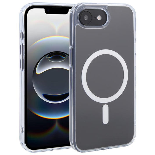 ZGA Magsafe Clear PC Hybrid TPU Phone Case, For iPhone 16e, For iPhone 16 Pro Max, For iPhone 16 Pro, For iPhone 16 Plus, For iPhone 16, For iPhone 15 Pro, For iPhone 15 Plus, For iPhone 15