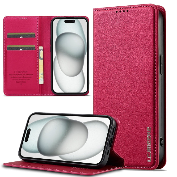 LC.IMEEKE L1 Series Frosted Fine Texture PU Phone Case