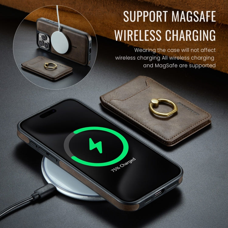 MAGKING K1 MagSafe Detachable Wallet RFID Back Cover Phone Case