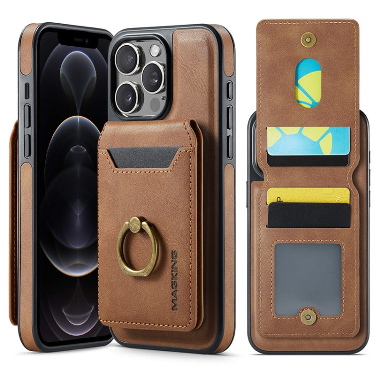MAGKING K1 MagSafe Detachable Wallet RFID Back Cover Phone Case