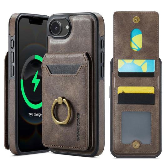 MAGKING K1 MagSafe Detachable Wallet RFID Back Cover Phone Case