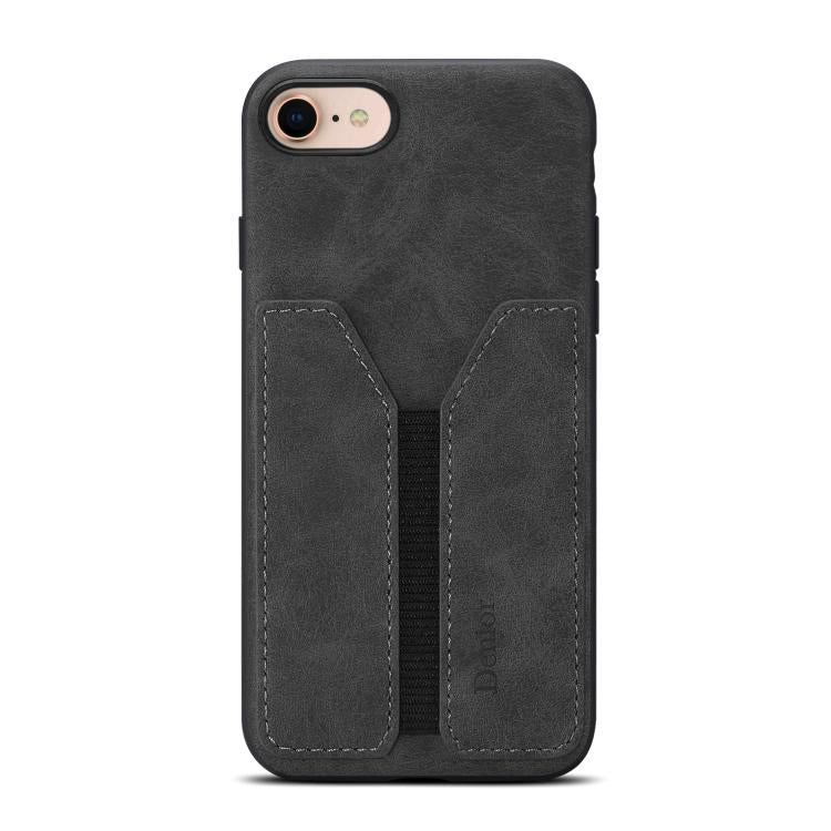 Denior D07 DV Elastic Card Slot PU Back Cover Phone Case, For iPhone 17 Pro Max, For iPhone 17 Pro, For iPhone 17, For iPhone 17 Air, For iPhone 16e, For iPhone 16 Pro Max, For iPhone 16 Pro, For iPhone 16 Plus, For iPhone 16
