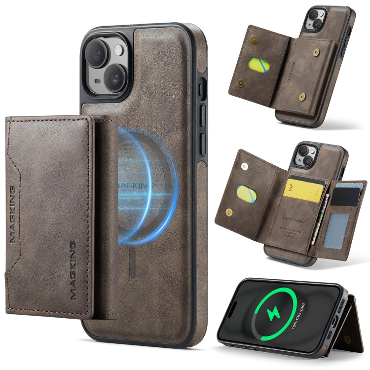MAGKING K2 Series MagSafe RFID Card Bag Detachable Phone Case