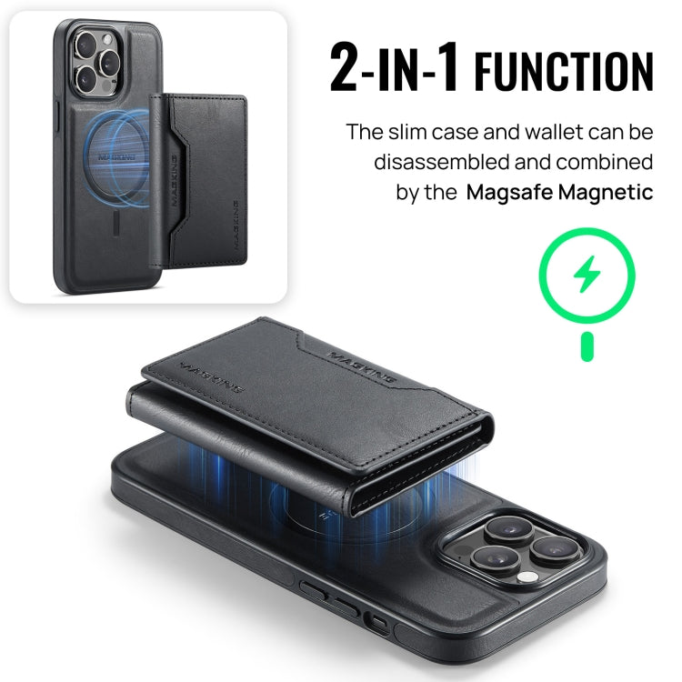 MAGKING K2 Series MagSafe RFID Card Bag Detachable Phone Case