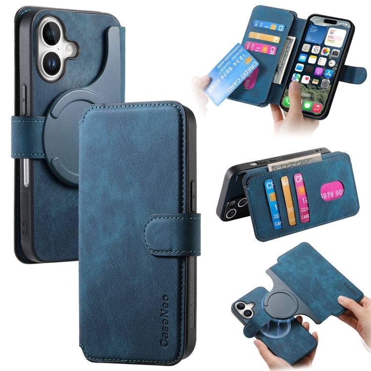 CaseNeo MagSafe RFID Anti-theft Retro Leather Phone Case