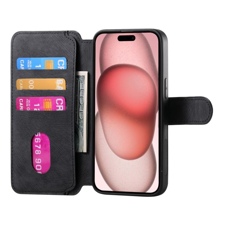 CaseNeo MagSafe RFID Anti-theft Retro Leather Phone Case