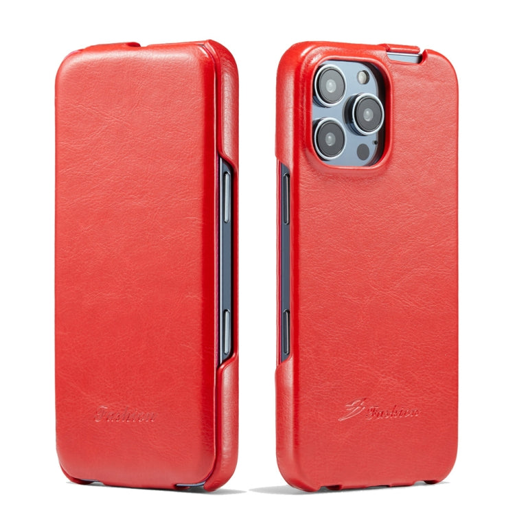 Fierre Shann 64 Texture Vertical Flip PU Leather Phone Case, For iPhone 16e, For iPhone 16 Pro Max, For iPhone 16 Pro, For iPhone 16 Plus, For iPhone 16
