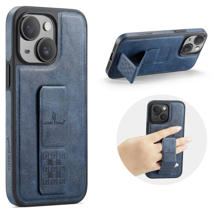 Fierre Shann Oil Wax Cow Leather Holder Back Phone Case, For iPhone 15, For iPhone 14 Plus, For iPhone 14, For iPhone 14 Pro, For iPhone 14 Pro Max, For iPhone 13 Pro Max, For iPhone 13 Pro, For iPhone 13