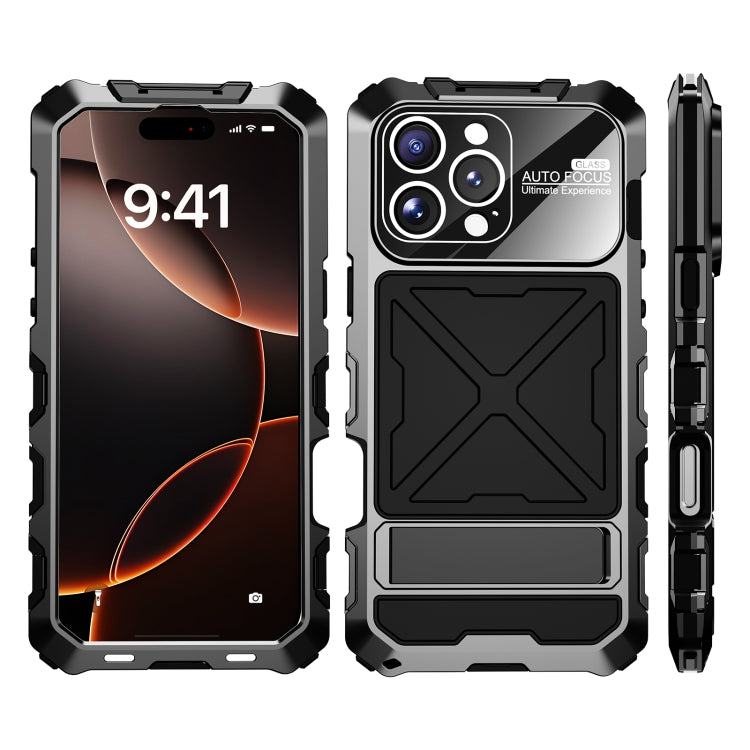 R-JUST Life Waterproof Dustproof Shockproof Phone Case, For iPhone 16 Pro Max, For iPhone 16 Pro, For iPhone 15 Pro Max, For iPhone 15 Pro, For iPhone 15 Plus, For iPhone 15