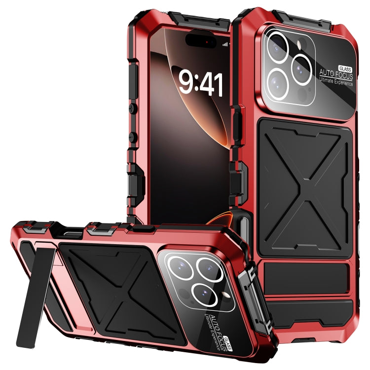 R-JUST Life Waterproof Dustproof Shockproof Phone Case, For iPhone 16 Pro Max, For iPhone 16 Pro, For iPhone 15 Pro Max, For iPhone 15 Pro, For iPhone 15 Plus, For iPhone 15