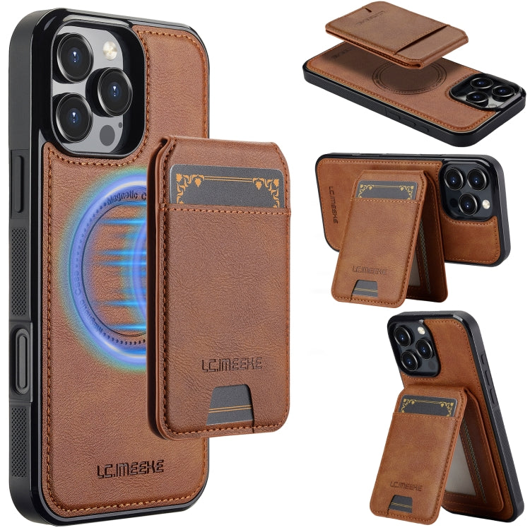 LC.IMEEKE L3 Series Detachable RFID Card Bag Magsafe Phone Case