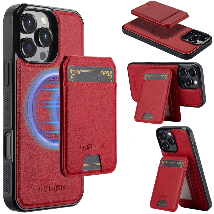 LC.IMEEKE L3 Series Detachable RFID Card Bag Magsafe Phone Case