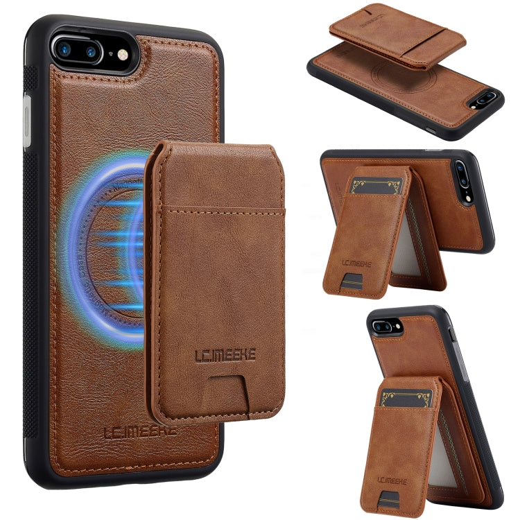 LC.IMEEKE L3 Series Detachable RFID Card Bag Magsafe Phone Case