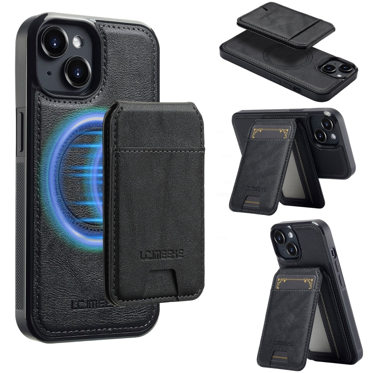 LC.IMEEKE L3 Series Detachable RFID Card Bag Magsafe Phone Case