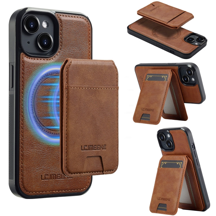 LC.IMEEKE L3 Series Detachable RFID Card Bag Magsafe Phone Case
