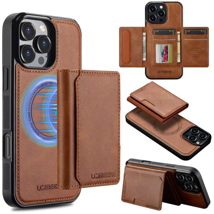 LC.IMEEKE L5 Series Detachable RFID Card Bag Magsafe Phone Case
