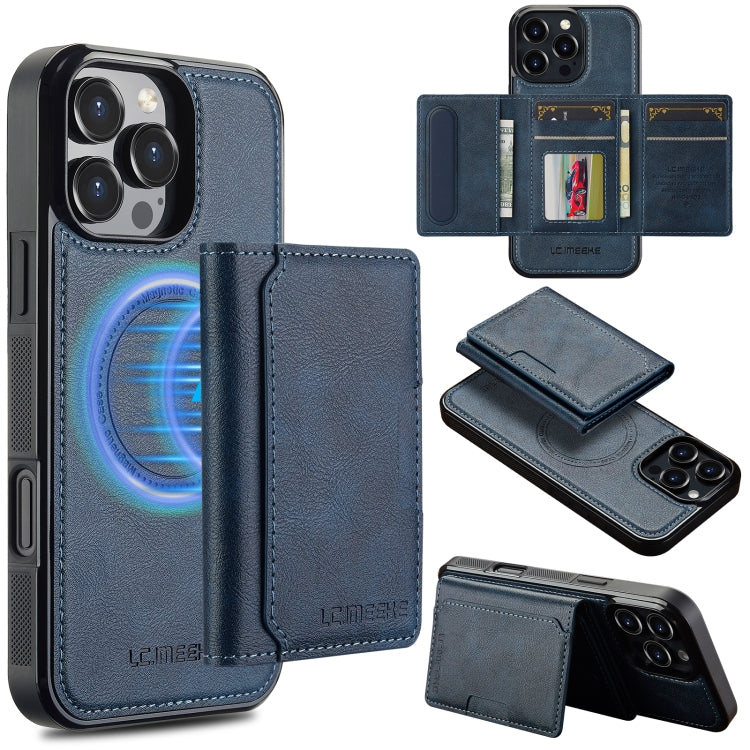 LC.IMEEKE L5 Series Detachable RFID Card Bag Magsafe Phone Case