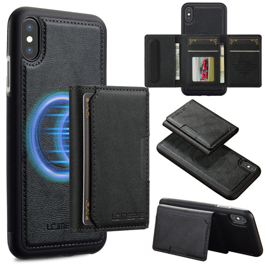 LC.IMEEKE L5 Series Detachable RFID Card Bag Magsafe Phone Case