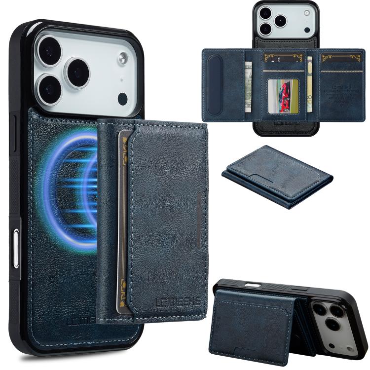 LC.IMEEKE L5 Series Detachable RFID Card Bag Magsafe Phone Case