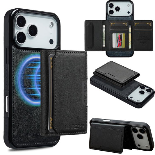 LC.IMEEKE L5 Series Detachable RFID Card Bag Magsafe Phone Case