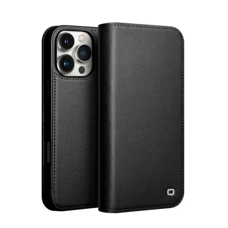 QIALINO Classic Gen2 Genuine Leather Phone Case, For iPhone 17 Pro Max, For iPhone 17 Pro, For iPhone 17, For iPhone 17 Air, For iPhone 16e, For iPhone 16 Pro Max, For iPhone 16 Pro, For iPhone 16 Plus, For iPhone 16