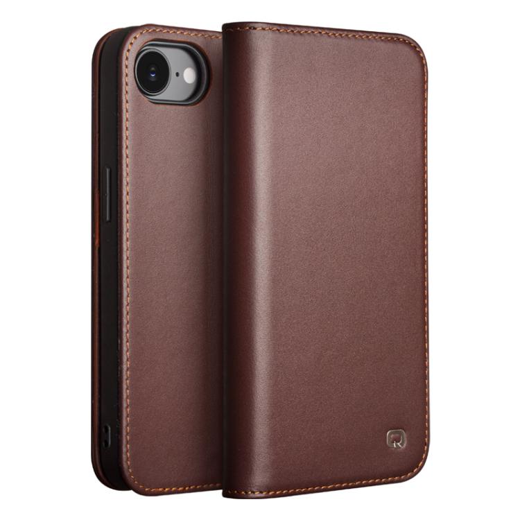 QIALINO Classic Gen2 Genuine Leather Phone Case, For iPhone 17 Pro Max, For iPhone 17 Pro, For iPhone 17, For iPhone 17 Air, For iPhone 16e, For iPhone 16 Pro Max, For iPhone 16 Pro, For iPhone 16 Plus, For iPhone 16