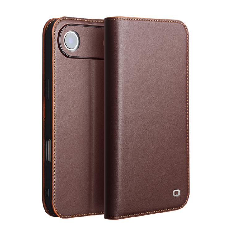 QIALINO Classic Gen2 Genuine Leather Phone Case, For iPhone 17 Pro Max, For iPhone 17 Pro, For iPhone 17, For iPhone 17 Air, For iPhone 16e, For iPhone 16 Pro Max, For iPhone 16 Pro, For iPhone 16 Plus, For iPhone 16
