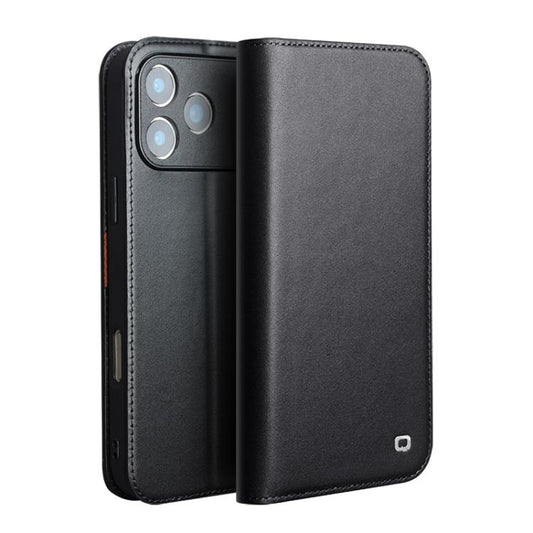 QIALINO Classic Gen2 Genuine Leather Phone Case, For iPhone 17 Pro Max, For iPhone 17 Pro, For iPhone 17, For iPhone 17 Air, For iPhone 16e, For iPhone 16 Pro Max, For iPhone 16 Pro, For iPhone 16 Plus, For iPhone 16
