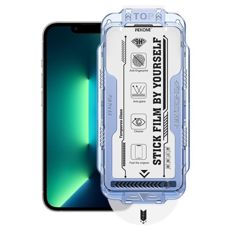 WK WTP-115 Easy Install 6D Curved Ultra-Fine Edge HD Tempered Glass Film, For iPhone 16 Pro Max, For iPhone 16 Pro, For iPhone 16 Plus / 15 Plus, For iPhone 16 / 15, For iPhone 15 Pro Max, For iPhone 15 Pro, For iPhone 13 Pro Max / 14 Plus�������������...